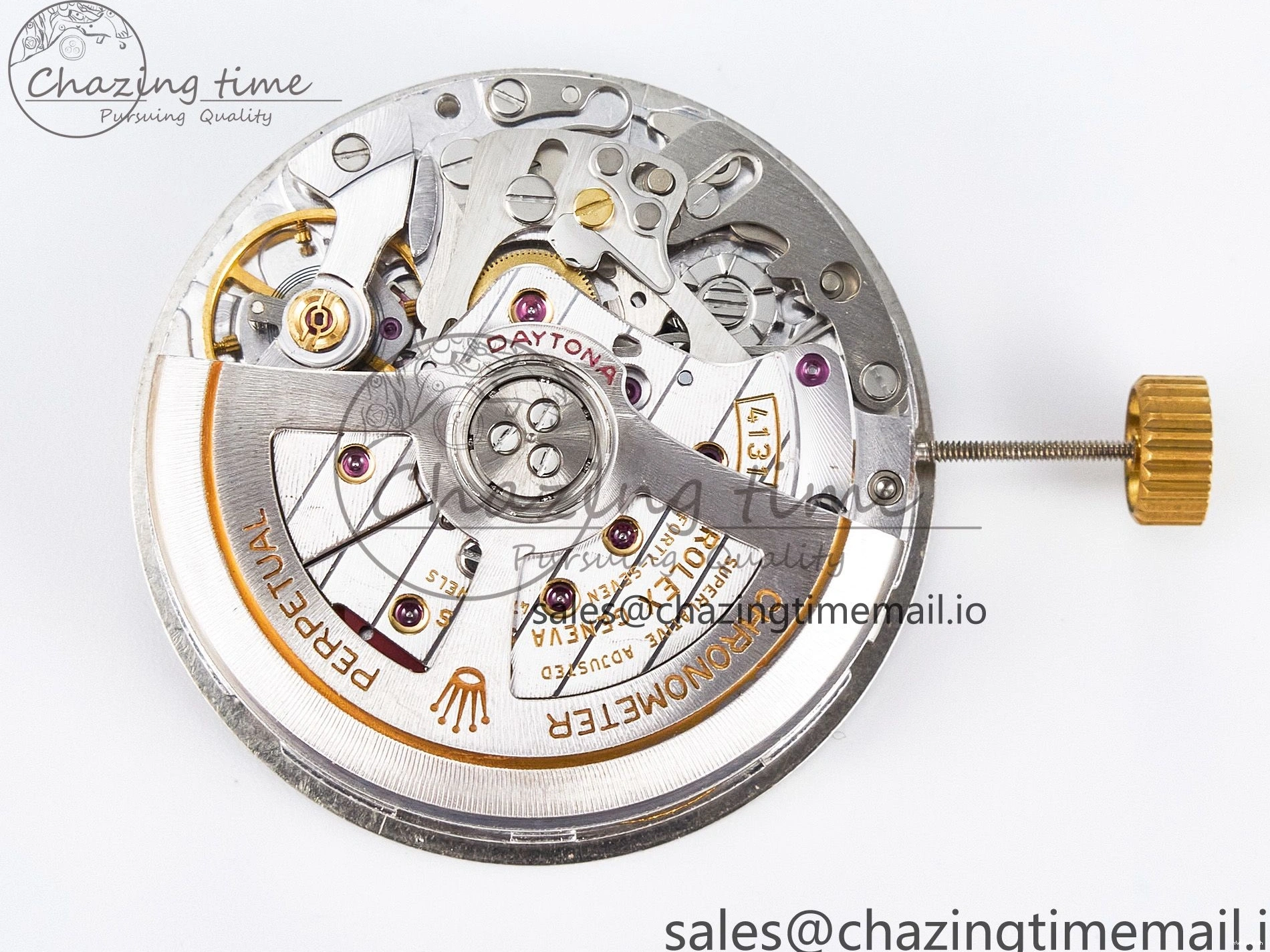 Movement Super (Silver Modded Clone Automatic DD4131 Daytona Color) 28800 Custom VPH 1229